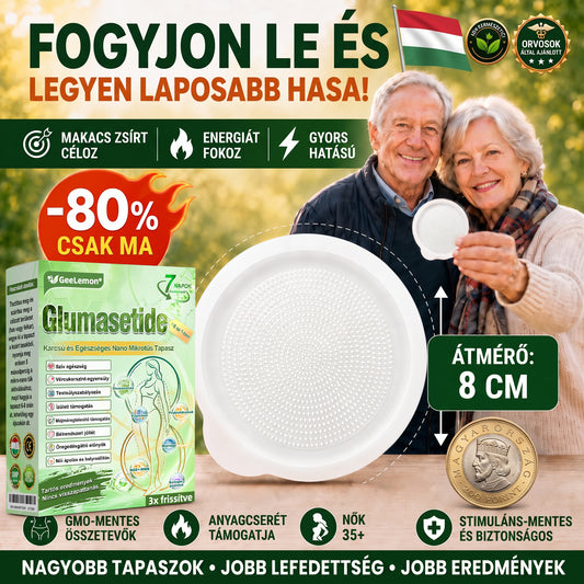 🔥GeeLemon® 10 az 1-ben Nano Mikrotűs Fogyókúrás Tapasz 🌿 Berberin + Moringa + NAD+ formula a természetes anyagcsere-támogatásért és testsúlykontrollért | Napi 1 egyszerű használat