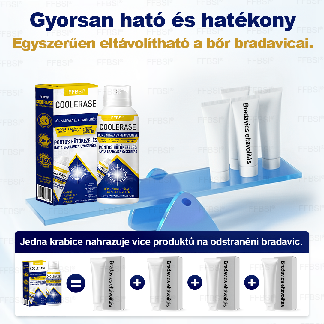 FFBSI® 🧊CoolErase Bőrregeneráló Spray (Szemölcsök, Hólyagok, Ekcéma, Pikkelysömör, Bőrkinövések, Akne, Bőrcímkék, Hegek, Anyajegyek)
