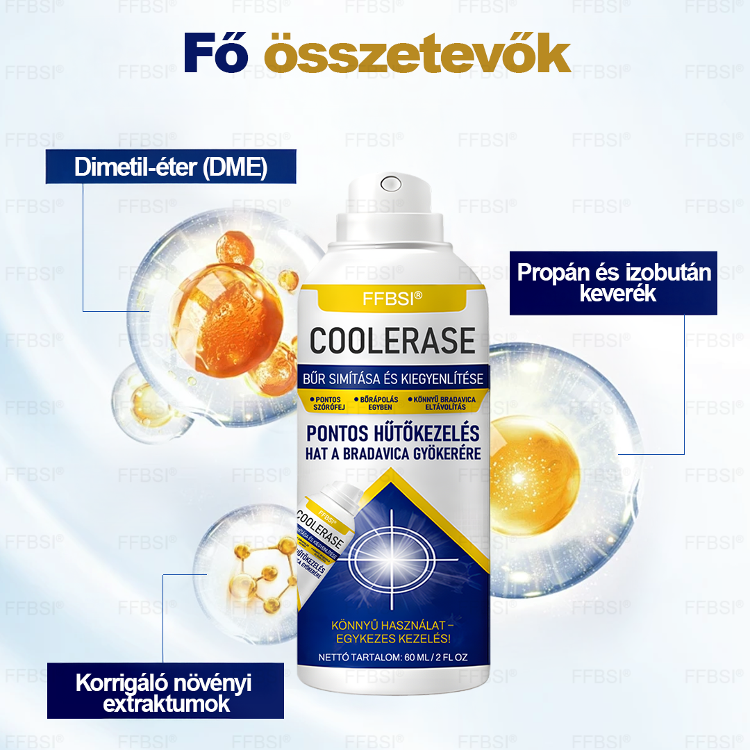 FFBSI® 🧊CoolErase Bőrregeneráló Spray (Szemölcsök, Hólyagok, Ekcéma, Pikkelysömör, Bőrkinövések, Akne, Bőrcímkék, Hegek, Anyajegyek)