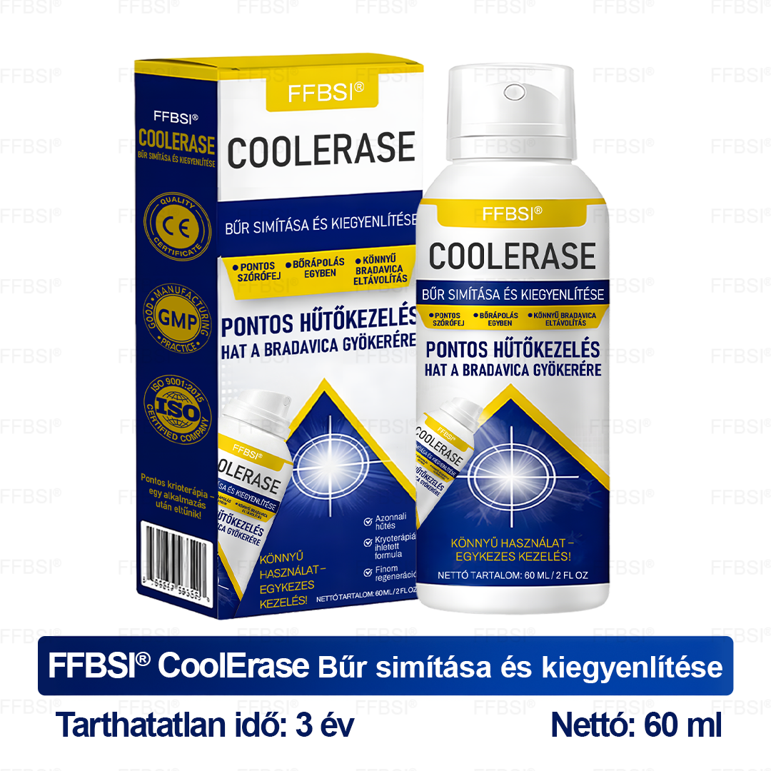 FFBSI® 🧊CoolErase Bőrregeneráló Spray (Szemölcsök, Hólyagok, Ekcéma, Pikkelysömör, Bőrkinövések, Akne, Bőrcímkék, Hegek, Anyajegyek)