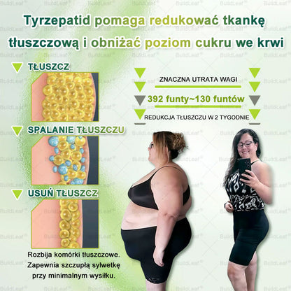 🖤🔥 Oficjalny sklep 👩‍⚕️ BuildLeaf® GLP-1 8-w-1 roztwór doustny (raz dziennie, efekty w 7 dni) Wspiera odchudzanie, serce, cukier, sen, jelita, stawy oraz ujędrnia skórę i dodaje energii