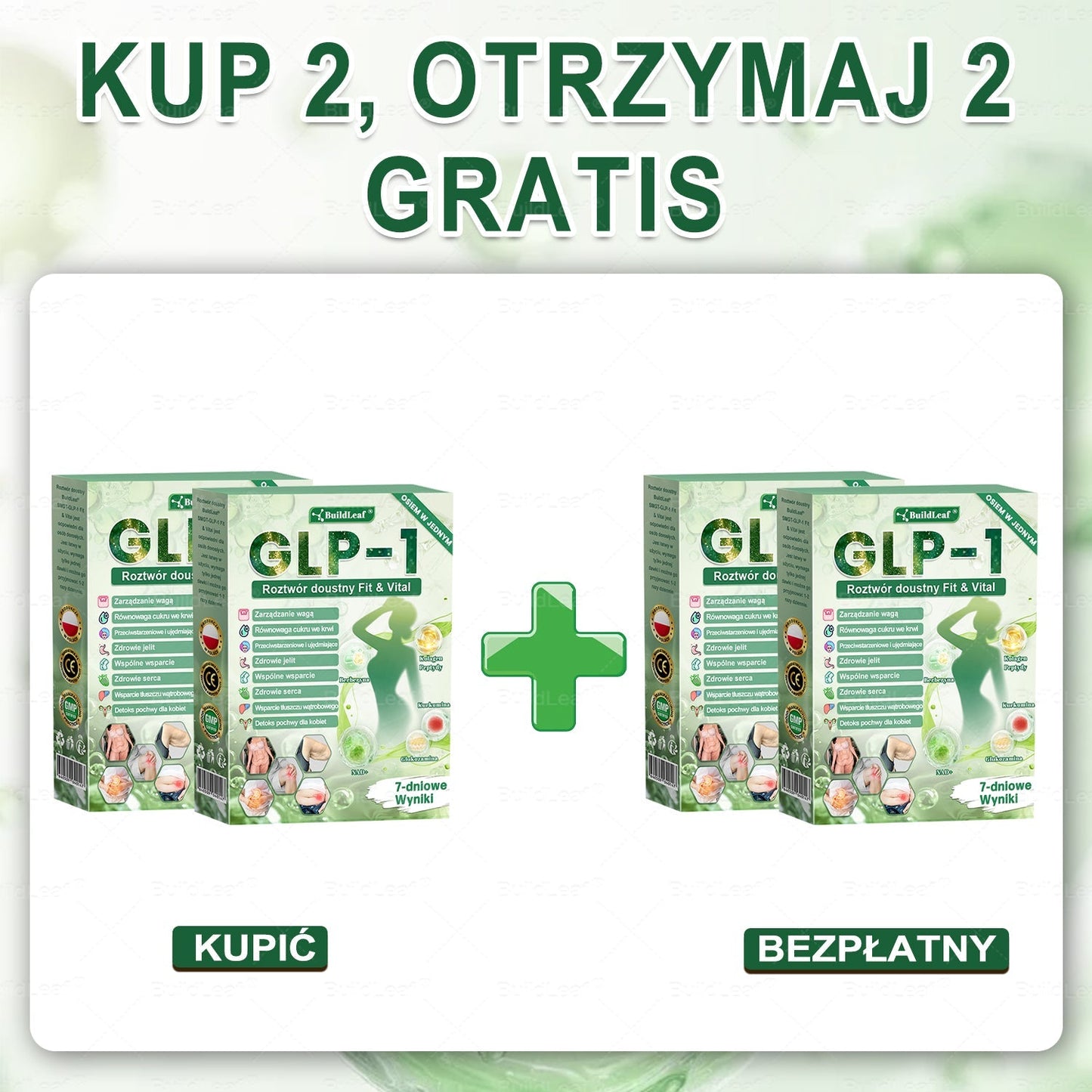 ✨ Oficjalny sklep Polska | ✨ BuildLeaf® GLP-1 8-w-1 Fit & Vital Solution (Jednorazowa dawka dziennie, widoczne efekty już po 7 dniach) ✅ Otyłość, zdrowie sercowo-naczyniowe, cukrzyca, bezdech senny, zdrowie jelit, problemy ze stawami i inne.