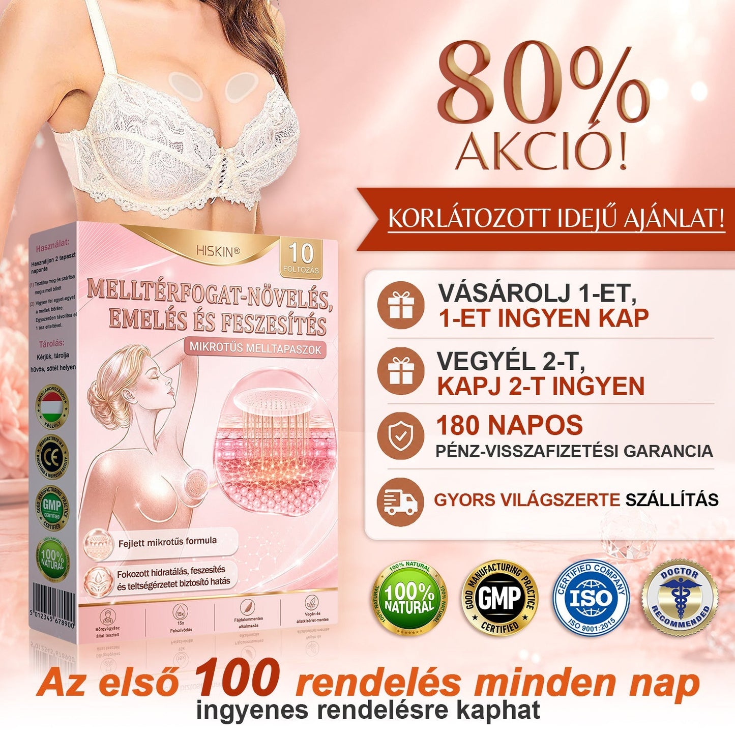 🥇A 𝐇𝐢𝐬𝐤𝐢𝐧® különleges meglepetéssel készült számodra! Már most is nagyszerű ajánlatot kaptál, de most egy még kedvezőbb lehetőséget oldottál fel: a következő vásárlásodra óriási, 50%-os kedvezményt kapsz — kizárólag a következő két percben!