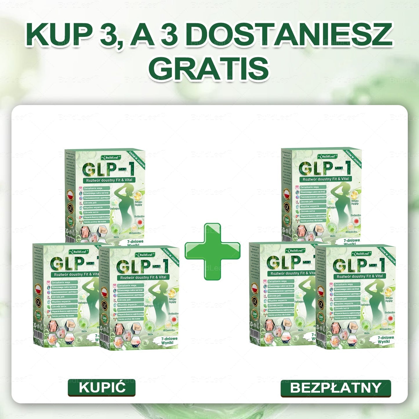 ✨ Oficjalny sklep Polska | ✨ BuildLeaf® GLP-1 8-w-1 Fit & Vital Solution (Jednorazowa dawka dziennie, widoczne efekty już po 7 dniach) ✅ Otyłość, zdrowie sercowo-naczyniowe, cukrzyca, bezdech senny, zdrowie jelit, problemy ze stawami i inne.