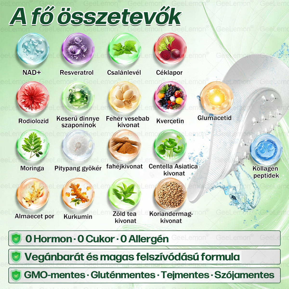 Magyar hivatalos bol 🍃 𝐆𝐞𝐞𝐋𝐞𝐦𝐨𝐧® 8 az 1-ben karcsúsító nano mikrotűs tapasz 🇭🇺 Napi egyszeri használat ✅ 7 napon belül látható eredmény – Alkalmas elhízás, szív- és érrendszeri problémák, cukorbetegség és ízületi problémák kezelésére