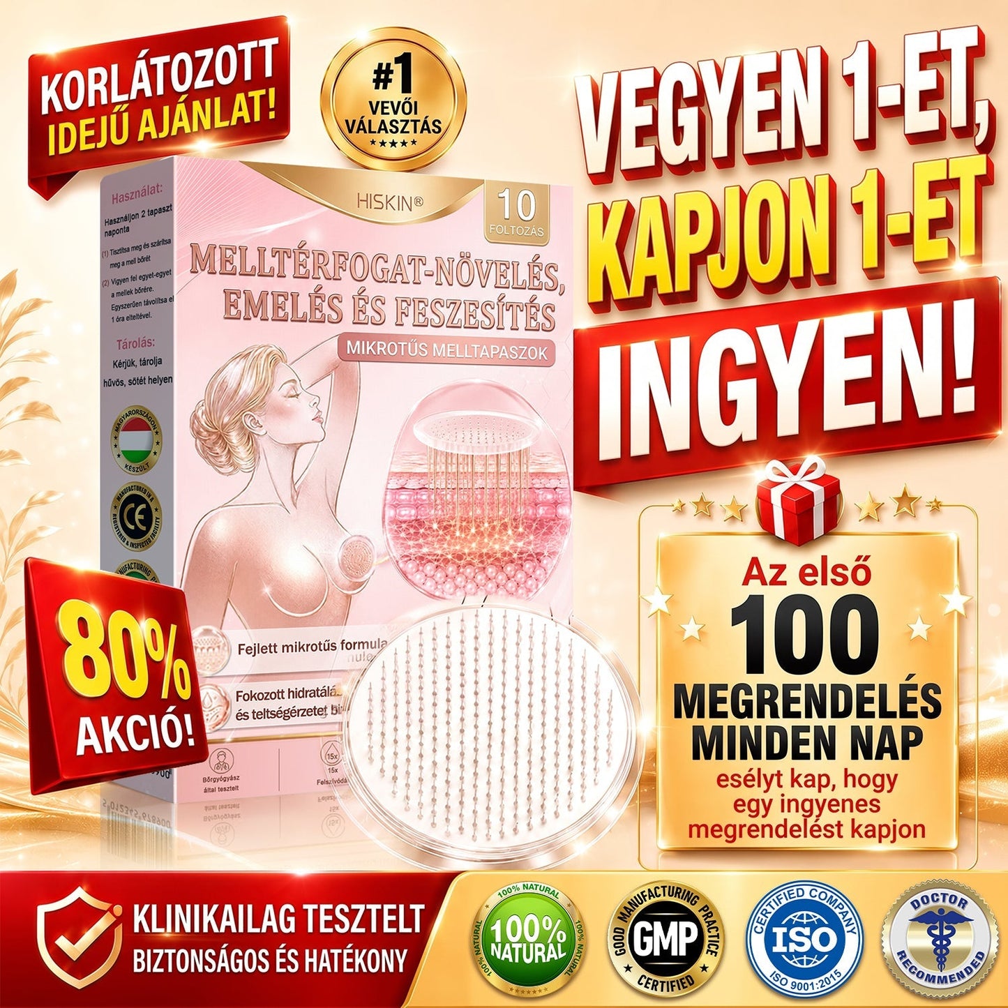 🥇A 𝐇𝐢𝐬𝐤𝐢𝐧® különleges meglepetéssel készült számodra! Már most is nagyszerű ajánlatot kaptál, de most egy még kedvezőbb lehetőséget oldottál fel: a következő vásárlásodra óriási, 50%-os kedvezményt kapsz — kizárólag a következő két percben!