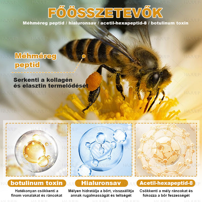 HAJUEI® Botox Méhméreg Ránctalanító Krém 🐝