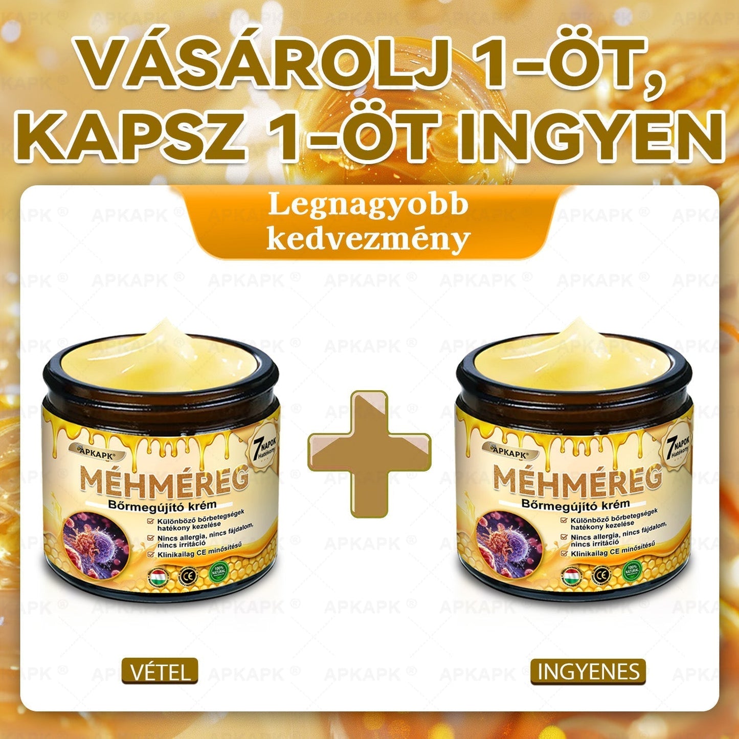 🎄Karácsonyi leárazás 🎄✨  ✨✨𝖠𝖯𝖪𝖠𝖯𝖪® méhméreges bőrmegújító krém
